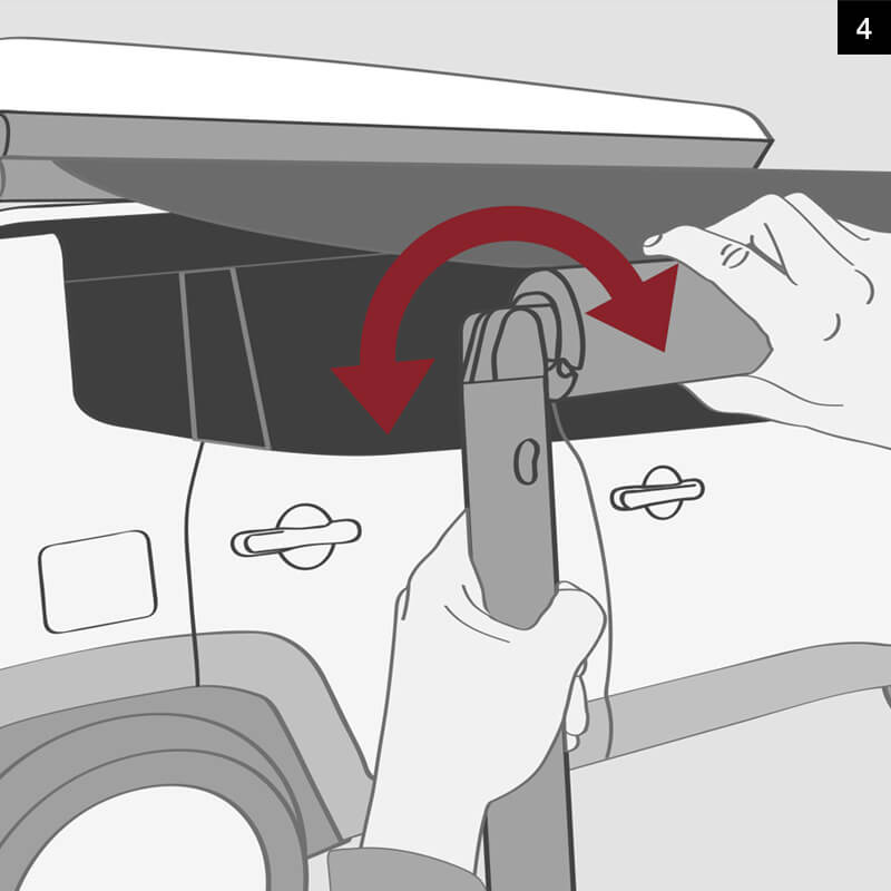 Autohome Awning Sun Shade for camping