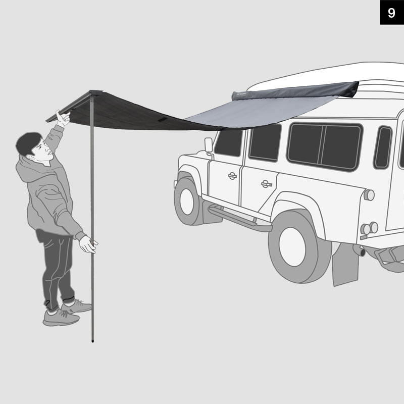 Autohome Awning Sun Shade for camping