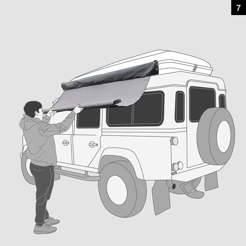 Autohome Awning Sun Shade for camping