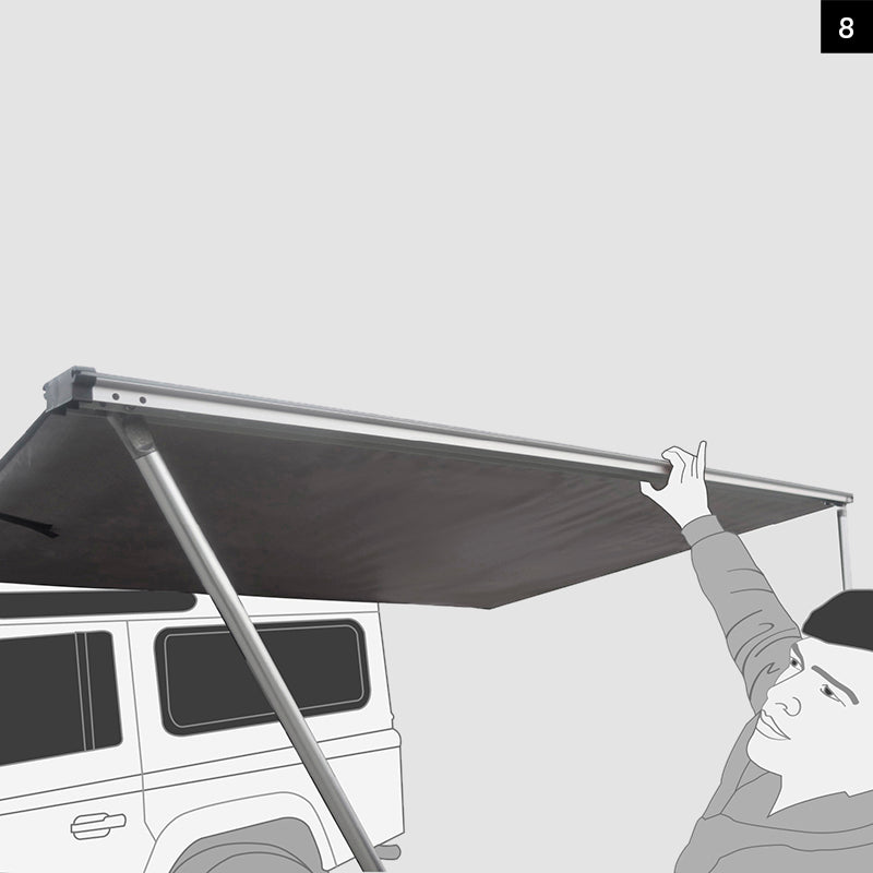 Autohome Awning Sun Shade for camping